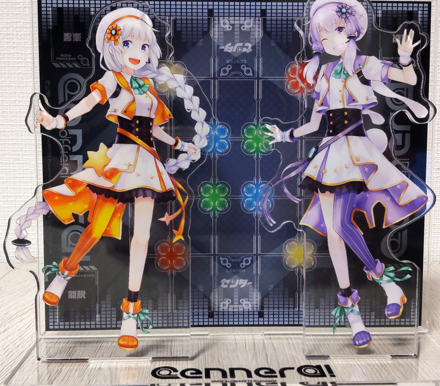 結月ゆかり・紲星あかり cennera!ジオラマアクリルスタンド